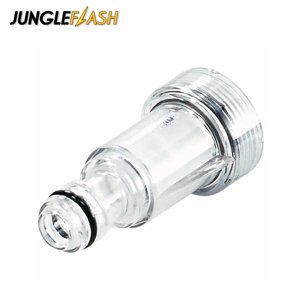 JUNGLEFLASH 2PCS Plastic Machine Water Filter High-pressure Connection Fit For Karcher K2-K7 Series Pressure Washers Car Washing