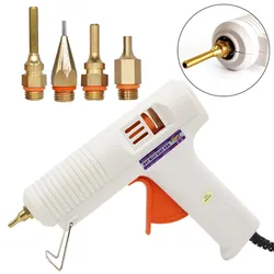 Hot Melt Glue Gun 100W Constant Temperature Electric Hot Melt Gun 1mm Nozzle for 11mm Glue Sticks Repair Tool