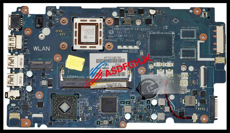 

CN-0JC13J 0JC13J JC13J For Dell Inspiron 15 5545 Motherboard JC13J LA-B651P SJH-1001