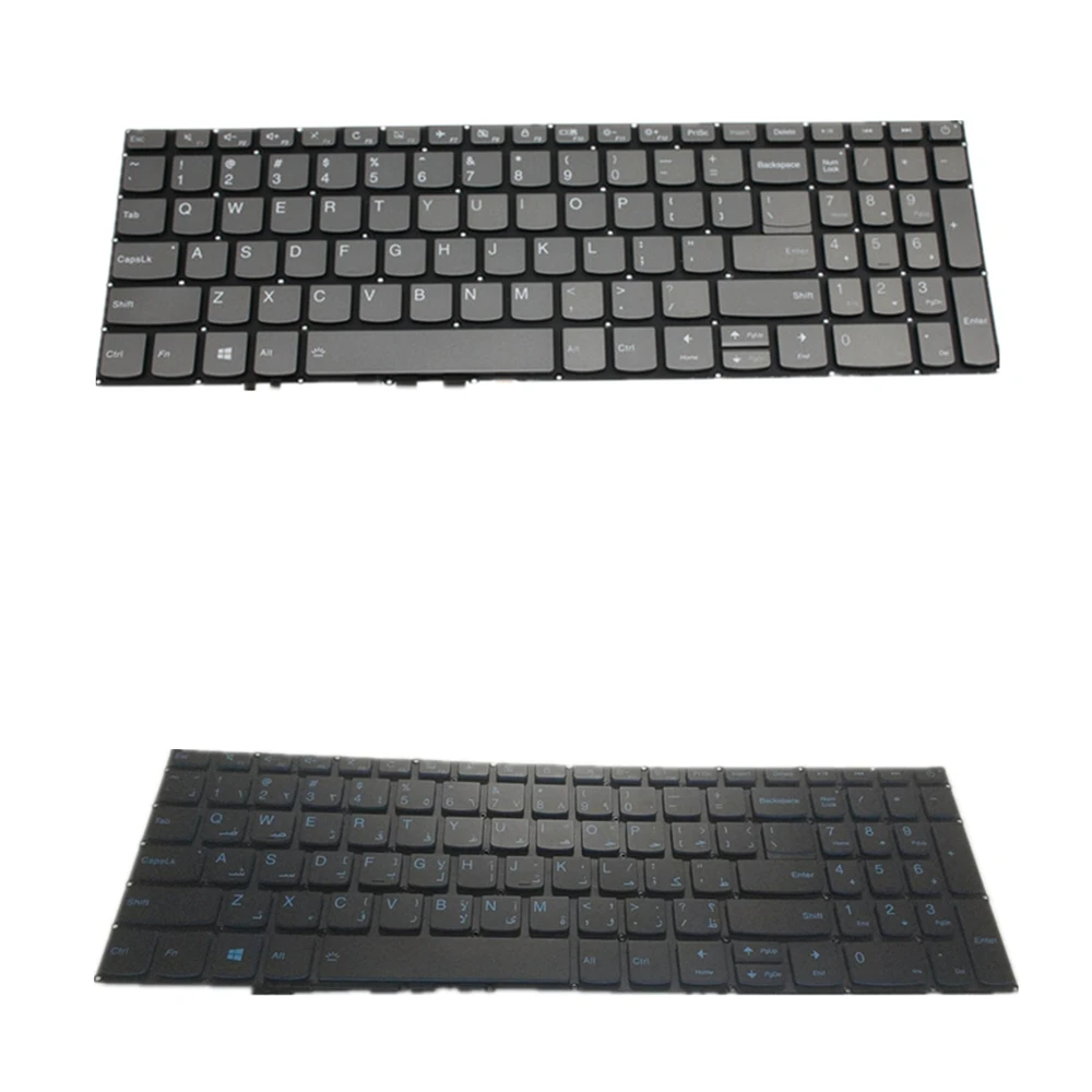 

Laptop Keyboard For LENOVO V340-17IWL Black US UNITED STATES Layout AR Arabic Layout