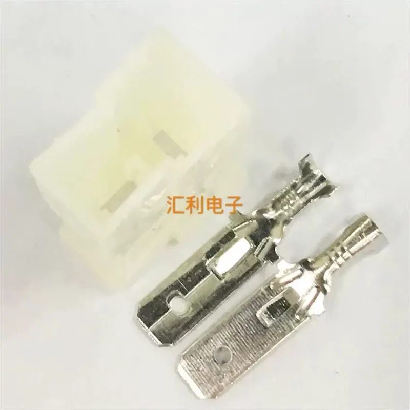 

161971988 500sets 2Pin 6.3mm male Auto Motorcycle Electronic Wiring Connector for AUdi,VW,BMW, Honda,Toyota,Ford DJ7028-6.3-11