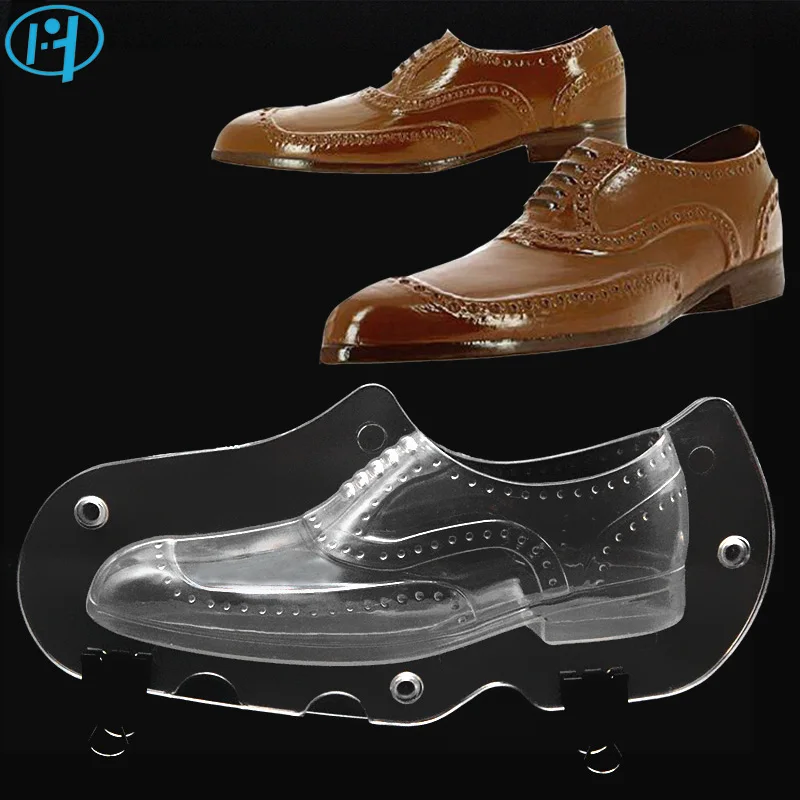 

NEW Leather Men Shoe Plastic Chocolate Mold 3D Candy Cake Molds Cake Decorating Tools DIY Home Baking Sugar Craft Accessories