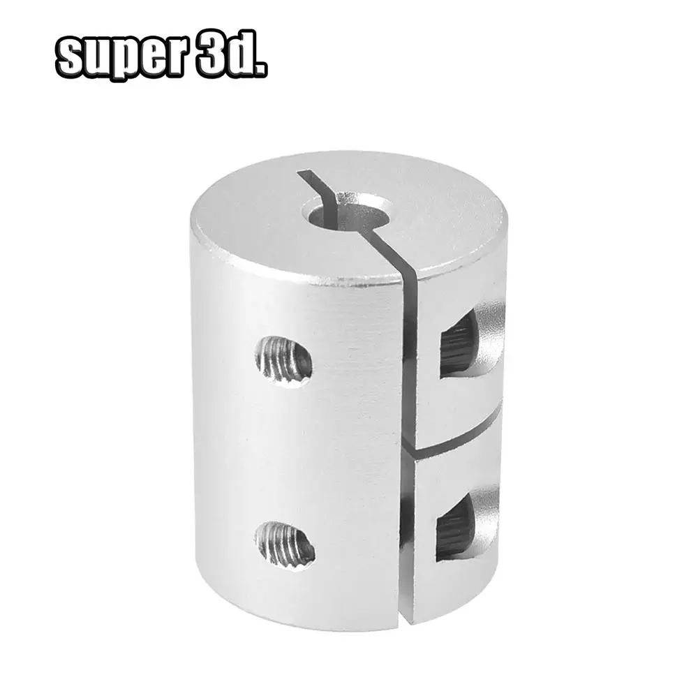 3D Printers Parts High Precision Rigid Coupling Aluminium Alloy Shaft Coupler Screw D20L25 5x8x25mm For Stepper Motor