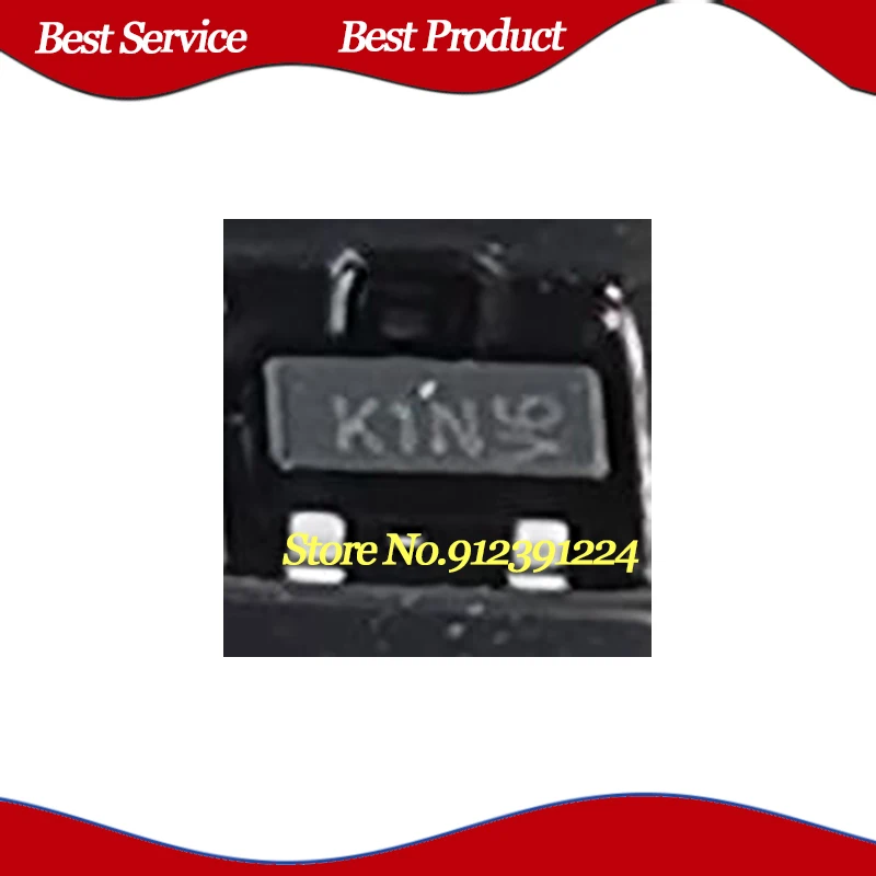 50 szt. MMBT3904-7-F K1N SOT-23 NPN 0.2A 40V nowy i oryginalny w magazynie