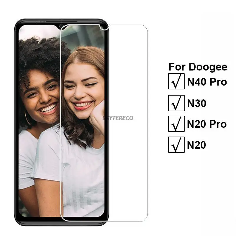 

3-1 шт. 9H Защитное стекло для Dooge N30 N20 Pro закаленное стекло для телефона пленка для Cristal Templado Doogee N40 Pro защита для экрана