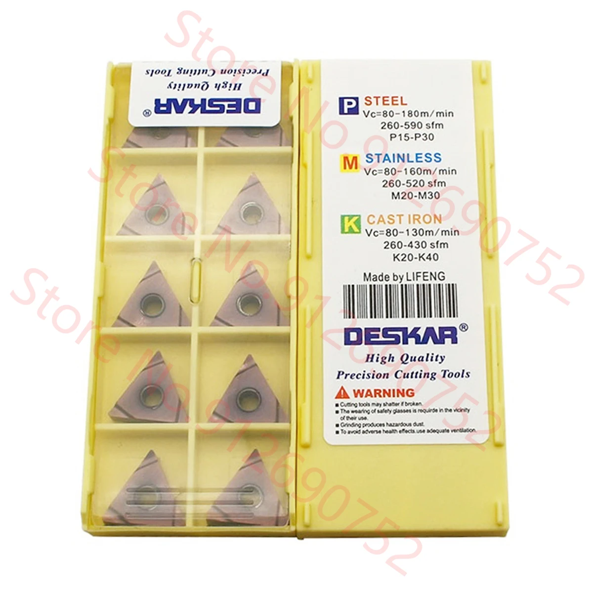 

TNGG160402L TNGG160402R-F TNGG160404L TNGG160404R-F LF6018 Твердосплавная вставка DESKAR Вставки TNGG