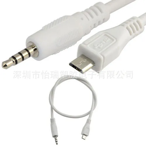 

Аудиокабель с разъемом Micro Usb на гнездо 3,5 мм, разъем 3,5 для наушников, аудиоадаптер для телефона v8