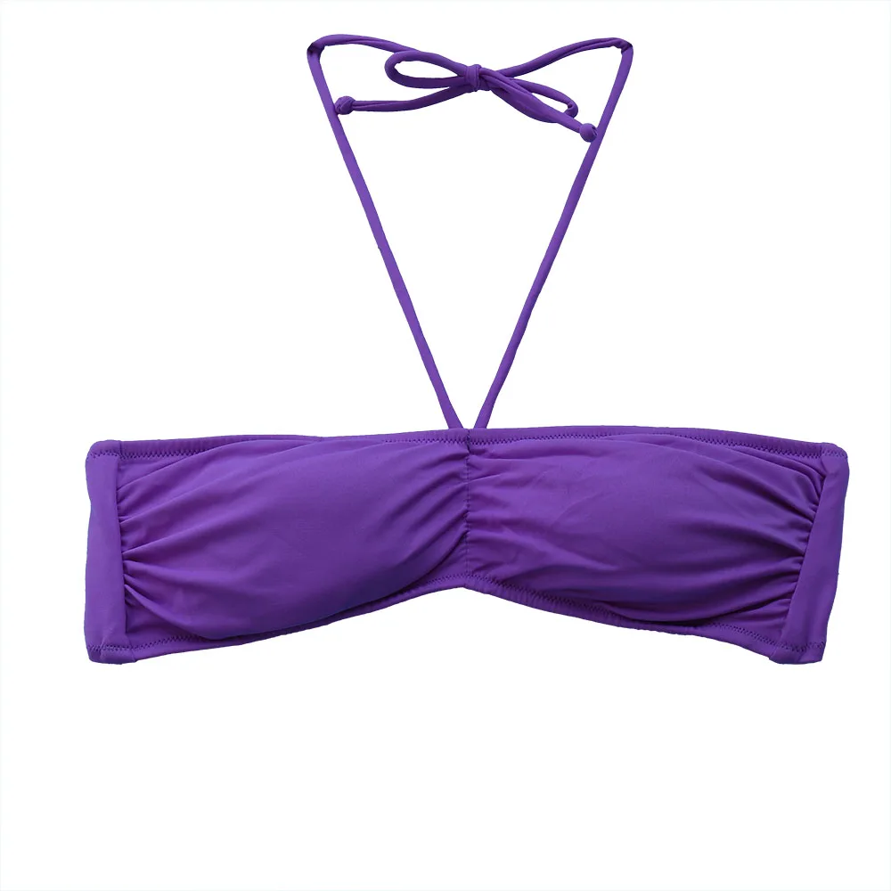 The Purple Bikini TOPS Women Swimsuit Sexy Swimwear Brazilian Bandage Bathing suits bikinis Swimming Biquini UP Swim Suit