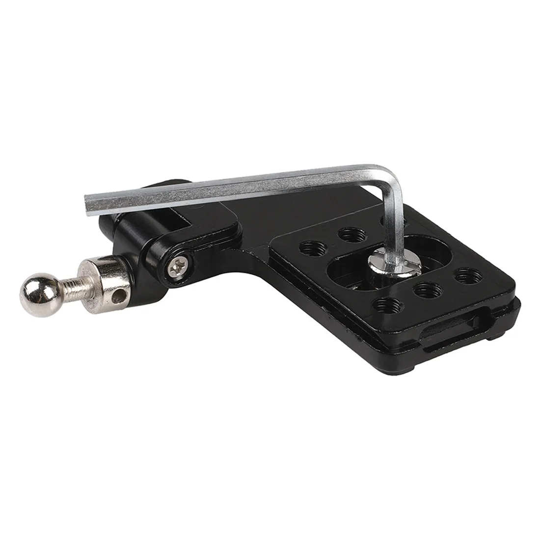 Металлическая складная БЫСТРОРАЗЪЕМНАЯ Монтажная пластина F2 с винтом 1/4 для камер Canon Nikon Sony Pentax DSLR с одним плечевым ремнем