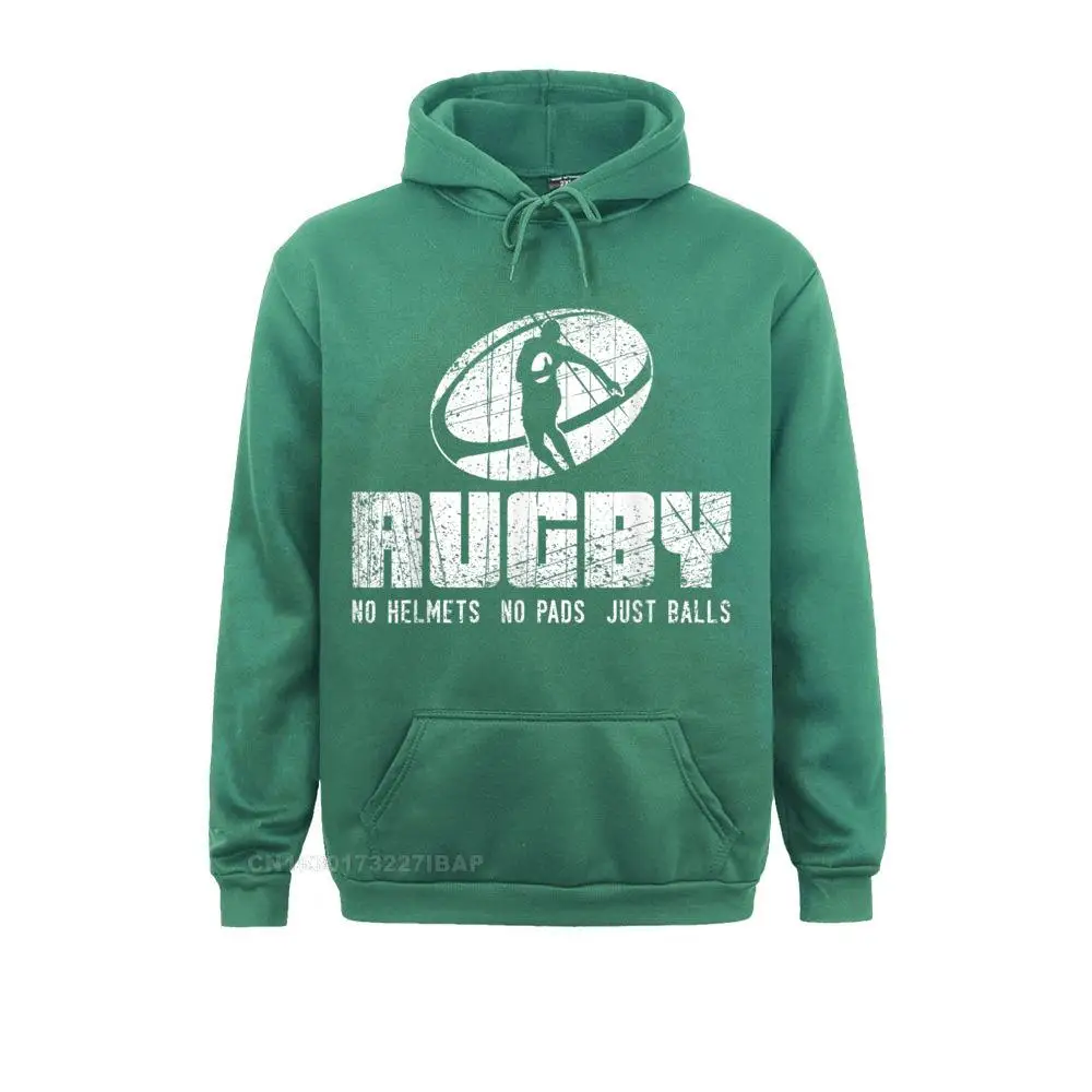 Rugby No Helmet No Pads Just Balls Shirt Funny Rugby Quote Leisure Women\'s Sweatshirts Funky Camisas Hoodies Gothic Hoods