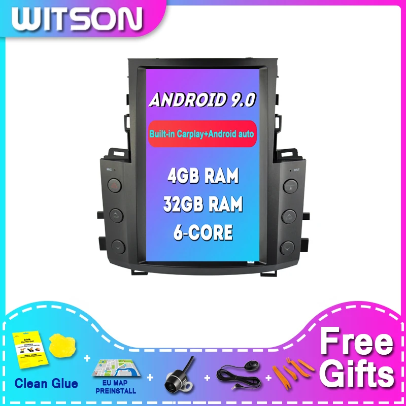 

WITSON Android 9.0 Car DVD Player For LEXUS LX570 2010-2014 4G RAM 32ROM Car DVD Player Universal