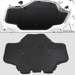Car Front Hood Engine Firewall Mat Pad Cover Deadener Heat Sound Noise Insulation Cotton for BMW X3 G01 X4 G02 2018-2021