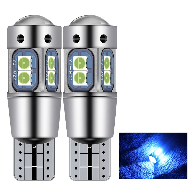 ASLENT T10 W5W High Quality LED Car Turn Side Light Marker Lamp WY5W 501 168 192 LED Auto Wedge Parking Bulb Car Styling Light