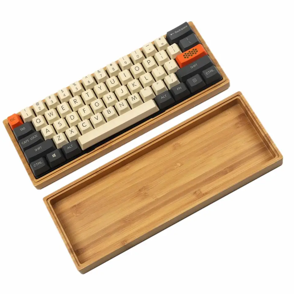レジン＋無垢材 GH60互換？メカニカルキーボード 自作キーボード