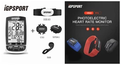 IGPSPORT Bicycle Bike Computer IGS618 Heart Rate Monitor Speed Cadence Sensor Cycling ANT+ Bluetooth 4.0 Speedometer Accessories