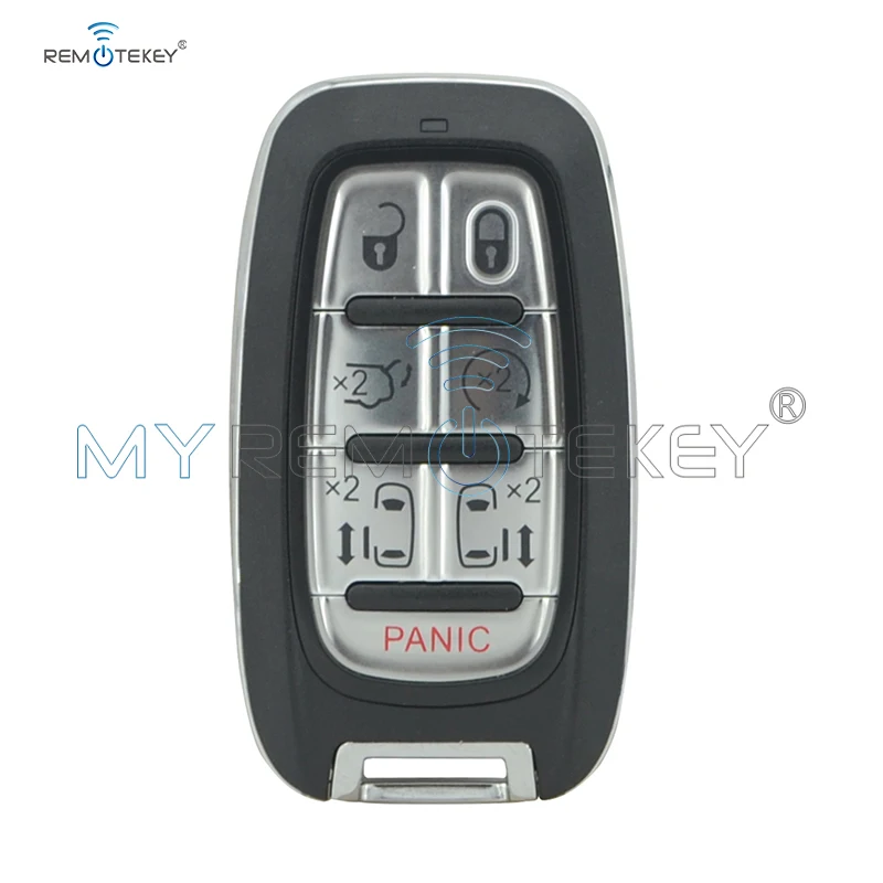 

Remtekey FCC M3N-97395900 Smart Key Shell Case 7 Button for 2017-2022 Chrysler Pacifica Voyager PN 68217832AC