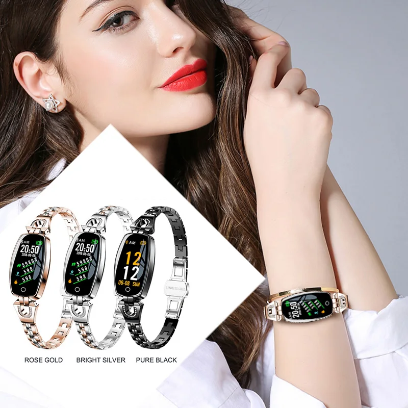 Women Smart Watch Fitness Heart Rate Blood Pressure Sleep Monitor Waterproof Wristband ND998