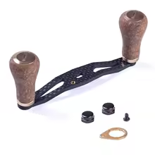 【¥1,779】ARTSEA カーボン リールハンドル ラバーウッドノブ 8X5MM / 85MM--ゴールド / 4 特別割引-アリエク特価アラート