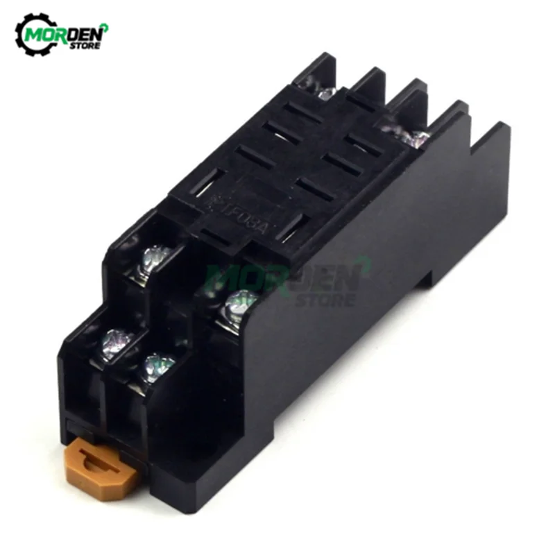 AC 220V DC 12V 24V 10A Coil Power Relay LY2NJ Relay Electronic Mini Electromagnetic Relay Module DPDT 8 Pin with Base