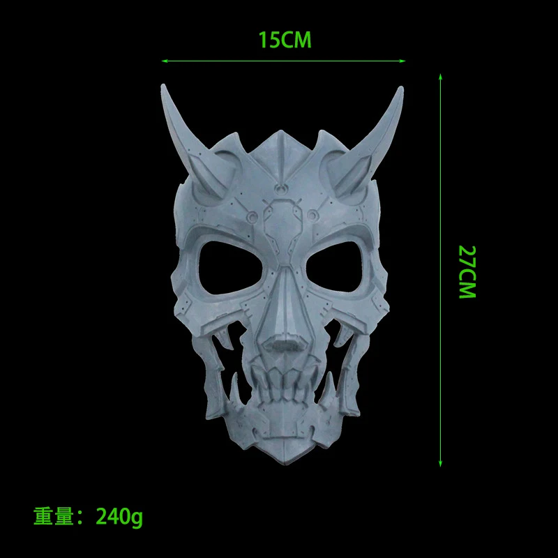 Halloween Masquerade Mechanical Mask Cosplay Mechanical Werewolf Mask Wolf Man Mask Advanced Resin Mask Cosplay Gifts