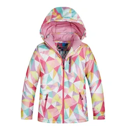-30 stopni zima snowboard kurtki narciarskie chłopiec dziewczyna dzieci narciarstwo ubrania Outdoor Camping piesze wycieczki wodoodporne wiatroszczelne płaszcze zimowe