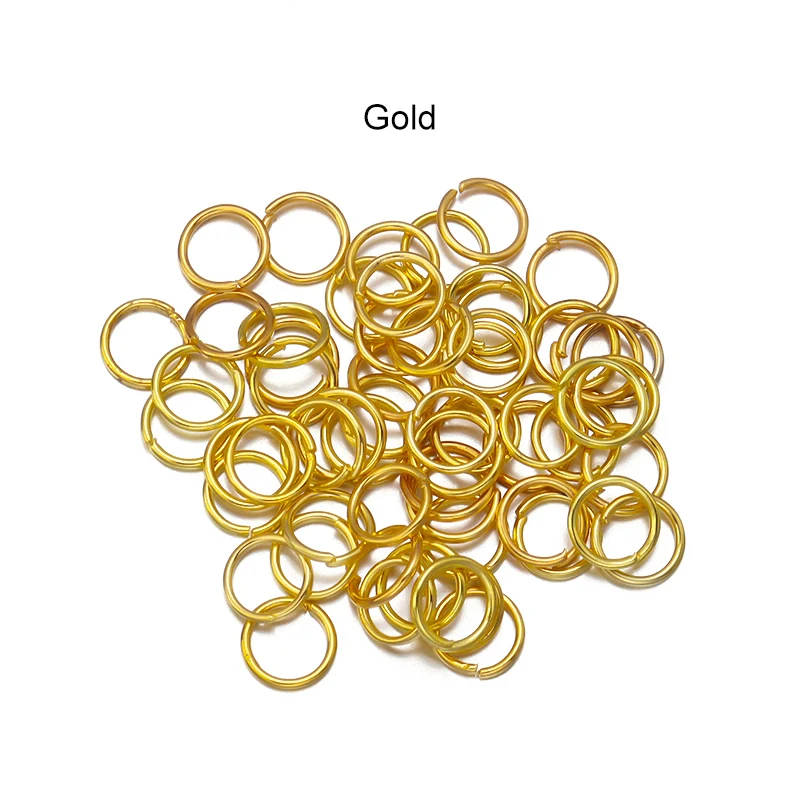 50-200 teile/los 3-20mm Offene Einzelne Schleifen Jump Ringe Split Ringe Für Schmuck Finden, Die DIY zubehör Anschlüsse Liefert – Detail 6