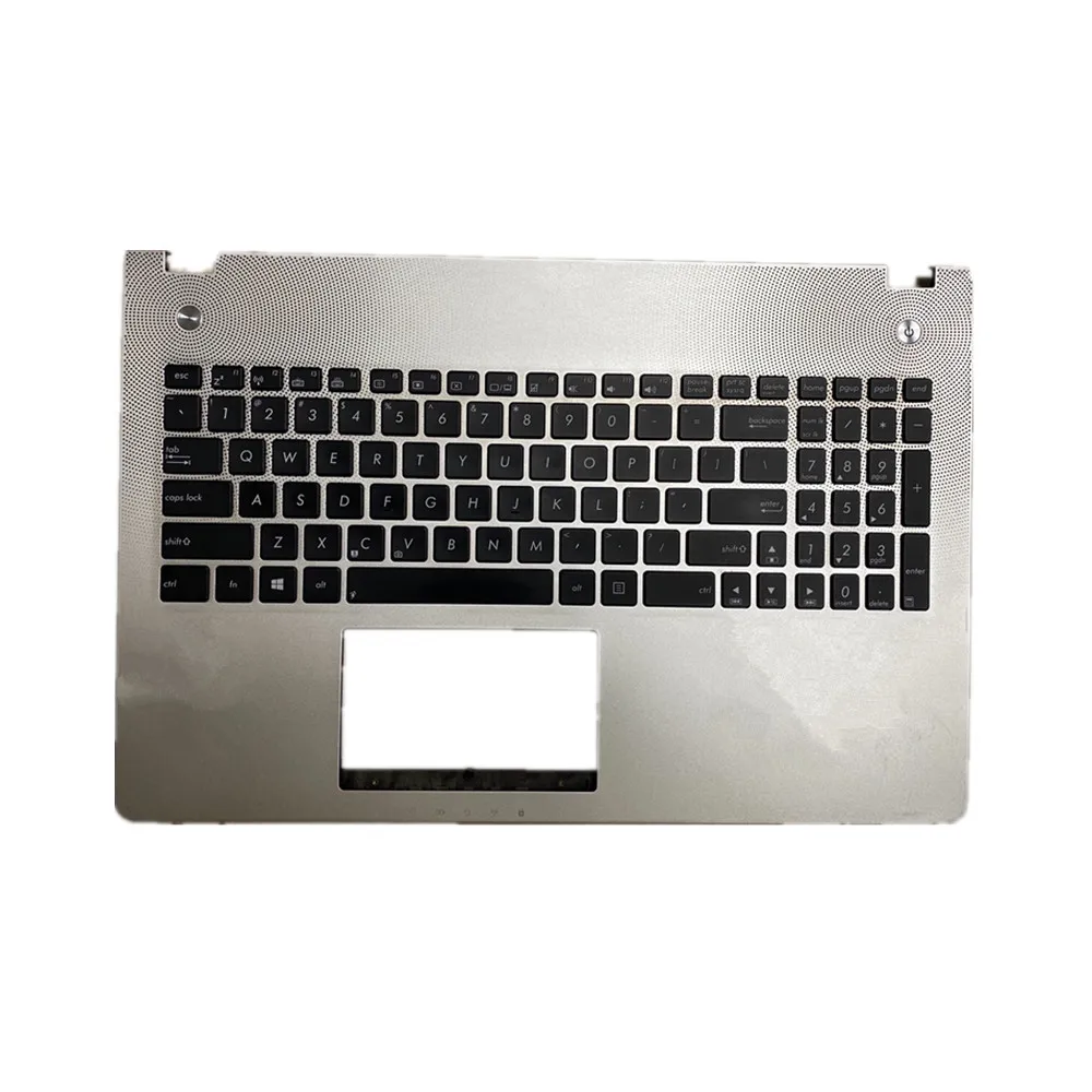 Imagem -04 - Teclado do Portátil Lcd Capa Traseira Superior Case Inferior do Escudo para Asus N76v N76vb N76vj N76vm N76vz Preto Eua