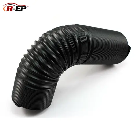 R-EP 공기 흡입 파이프 범용 대부분의 자동차 63/76mm 유연한 공기 흡입 호스 엔진 덕트 피드 호스 길이 1 미터