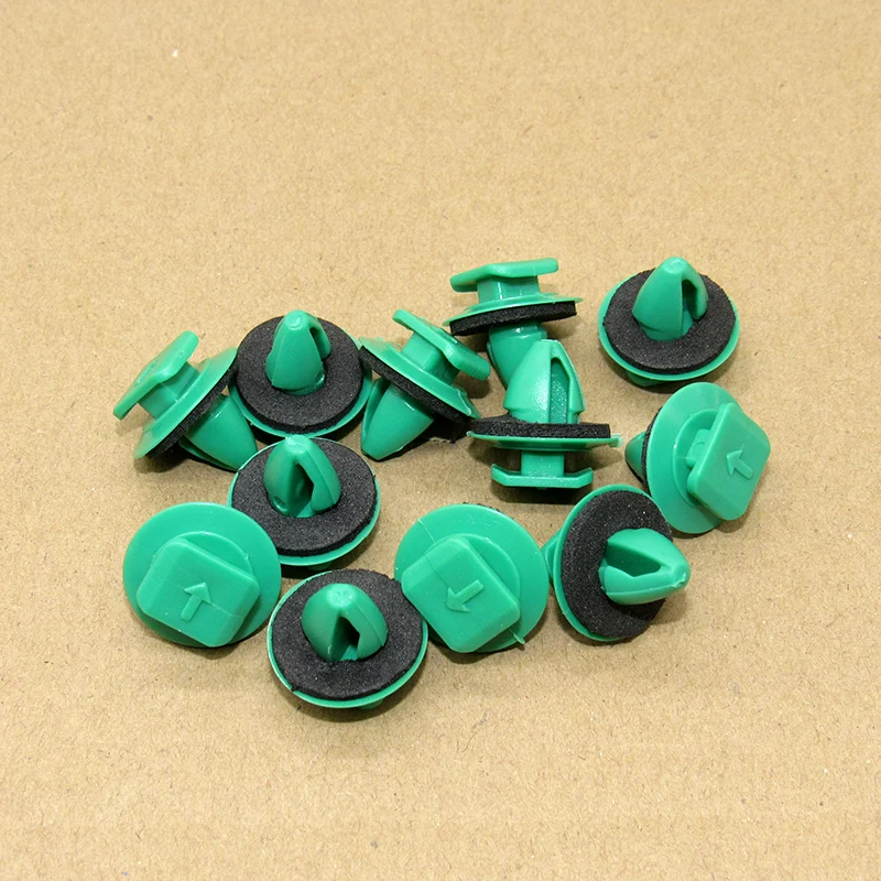 50Pcs Car Door Wheel Eyebrow Decoration Board Clips Sub-buckle for Jeep RENEGADE Cherokee Plastic Fastener.