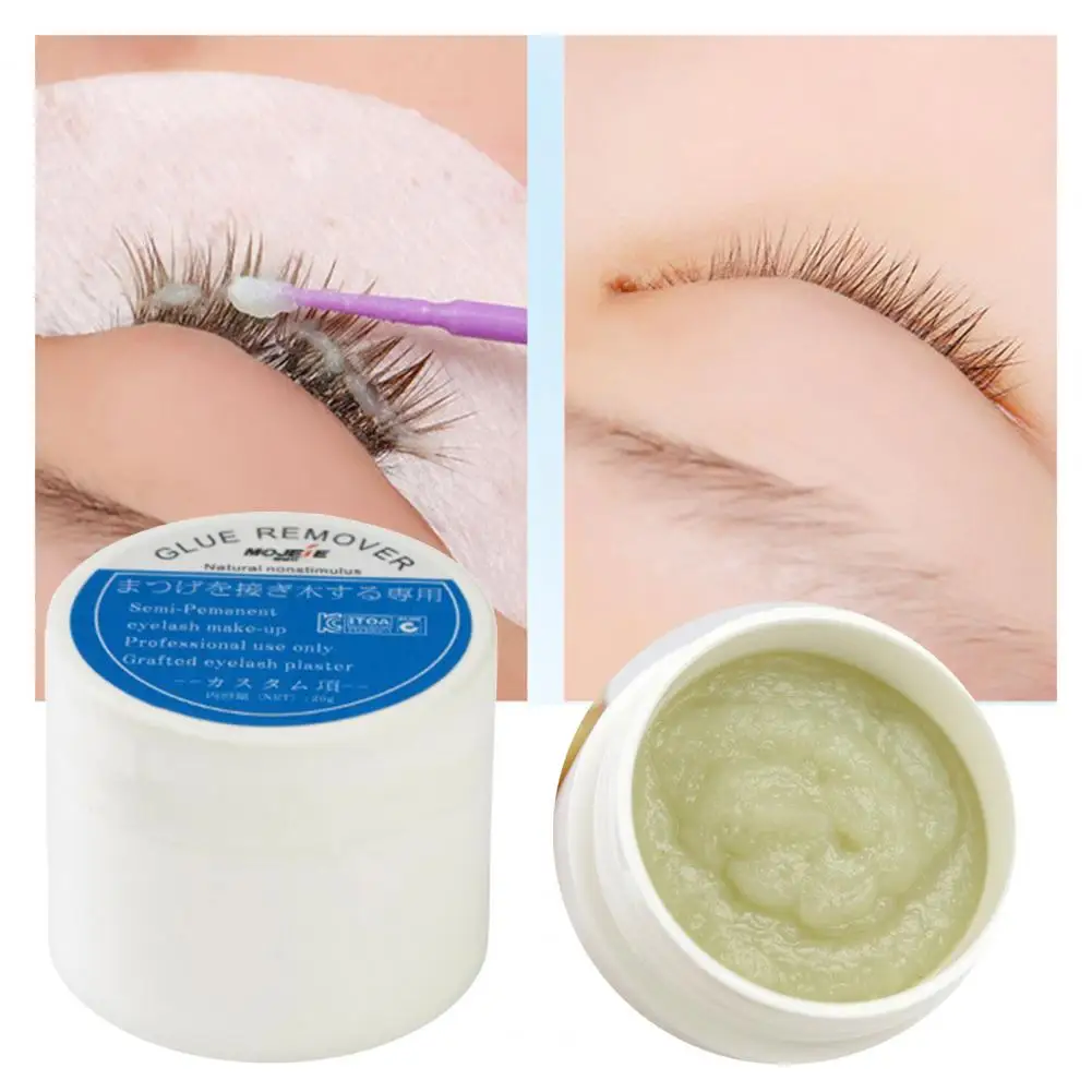 Removing False Eyelash Mini Plant Eye Lashes Make Up Remover Cream for Female