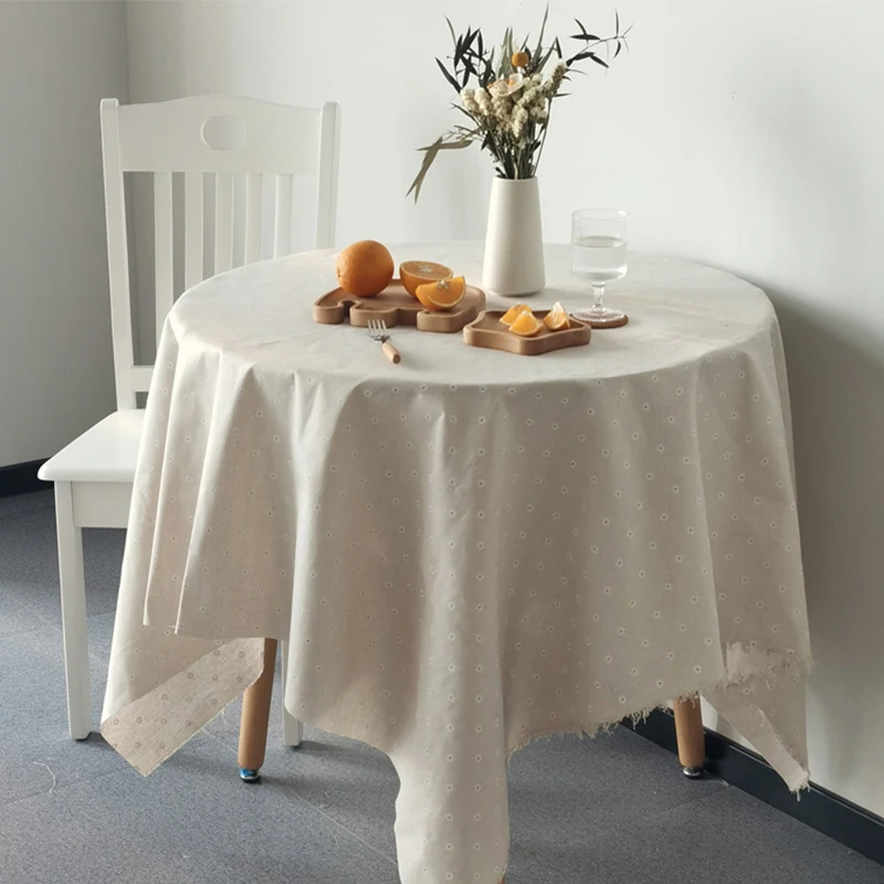 Pościel tkaniny zwykły bawełna lniana pościel ręcznie tkanina do Diy rekwizyty fotograficzne tło do zdjęć z tkanimy obrus