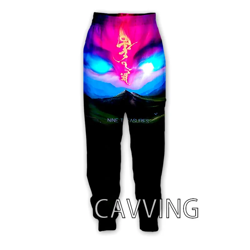 

CAVVING 3D Print Nine Treasures Band Casual Pants Sports Sweatpants Straight Pants Sweatpants Jogging Pants Trousers