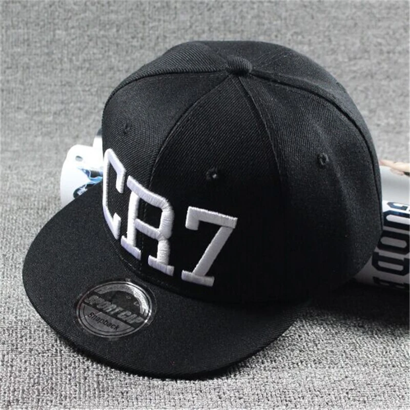 2021 New Fashion Children Ronaldo CR7 Embroidery Snapback Cap Boys Girls Kids 100% cotton Baseball Hats Hip Hop Caps Gorras