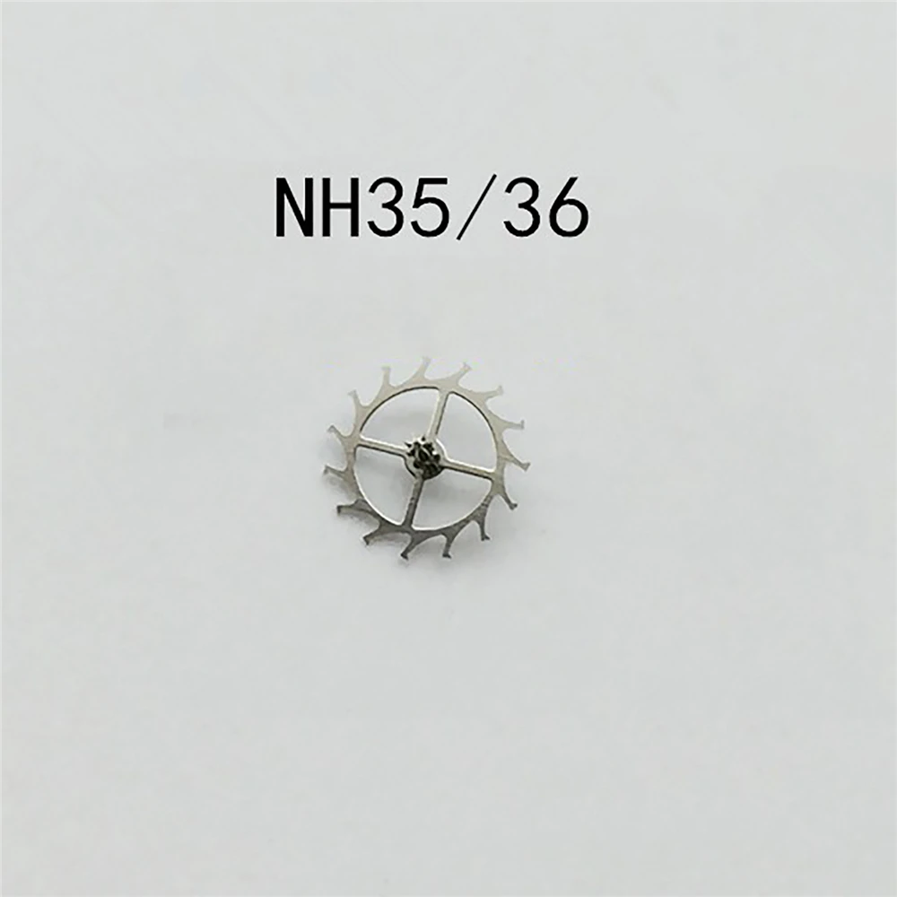 استبدال عجلة الهروب لحركة NH35 NH36 أجزاء إصلاح ساعة تروس عجلة الهروب