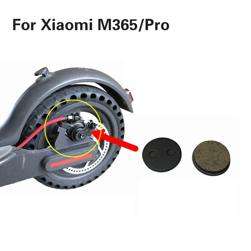 Electric Scooter Rear Wheel Disc Brake Pads For Xiaomi M365/pro Electric Scooter Bike Cycling Brake Pads  M365 Parts Accessories