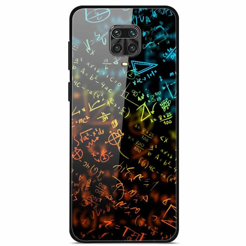 For Xiaomi Redmi Note 9 Pro Case Tempered Glass Hard Phone Back Cover for Redmi Note 9S 9 S Cases hongmi Note9S Note9 9Pro Coque