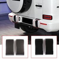 Car Rear bumper Decoration Trim Accessories ABS For Mercedes Benz G Wagon G Class W463 2019-20 G350 G400 G500 G55(Not fit G63)