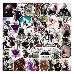 10/30/50pcs NieR Automata Anime Game Stickers Decals DIY Luggage Laptop Phone Guitar Car Helmet Graffiti Sticker Toys For Kids