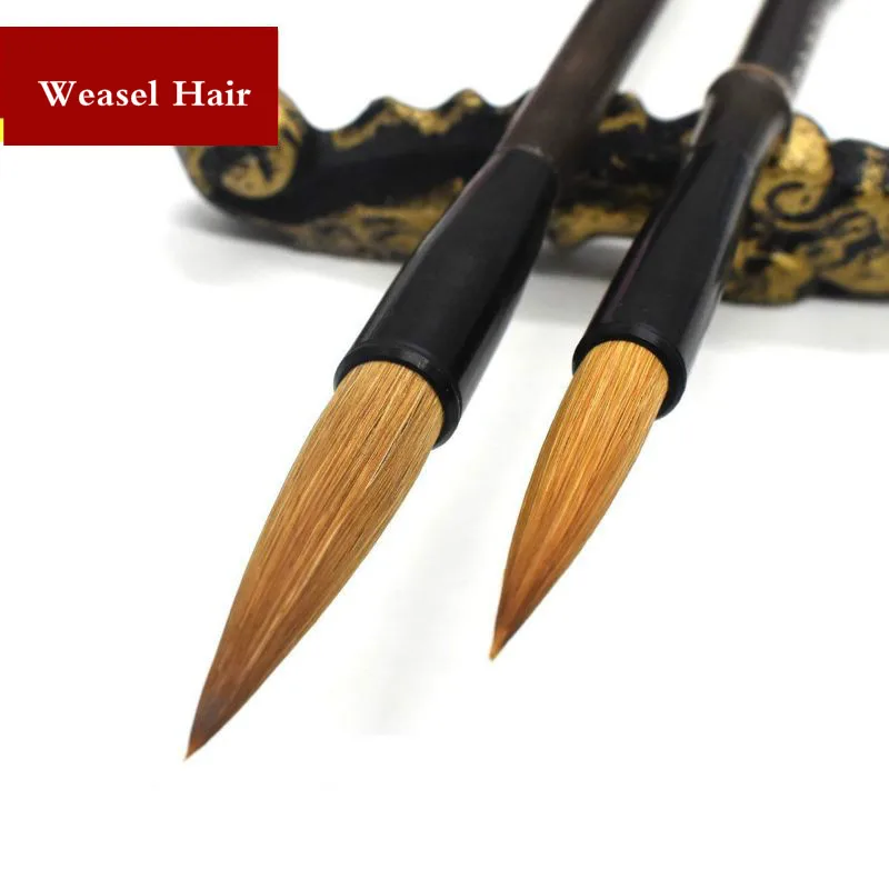 

3PCS Different Size Writing Brush Chinese Calligraphy Brush Pen For Signature Drawing Art Students Stationery Craft Supply