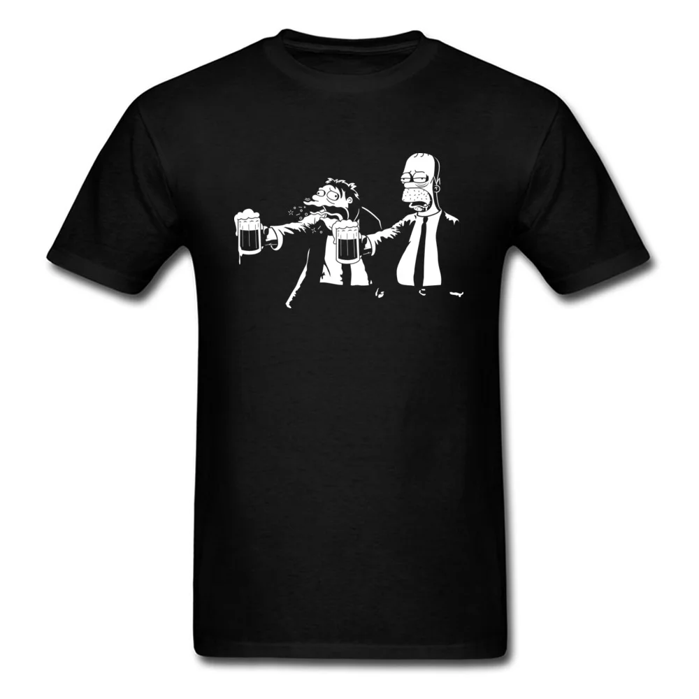 Funny Anime Men\'s Tshirts Pulp Fiction Beer Familty Party T Shirt Casual Sweatshirts Top Quality Autumn Young O-Neck Clothing