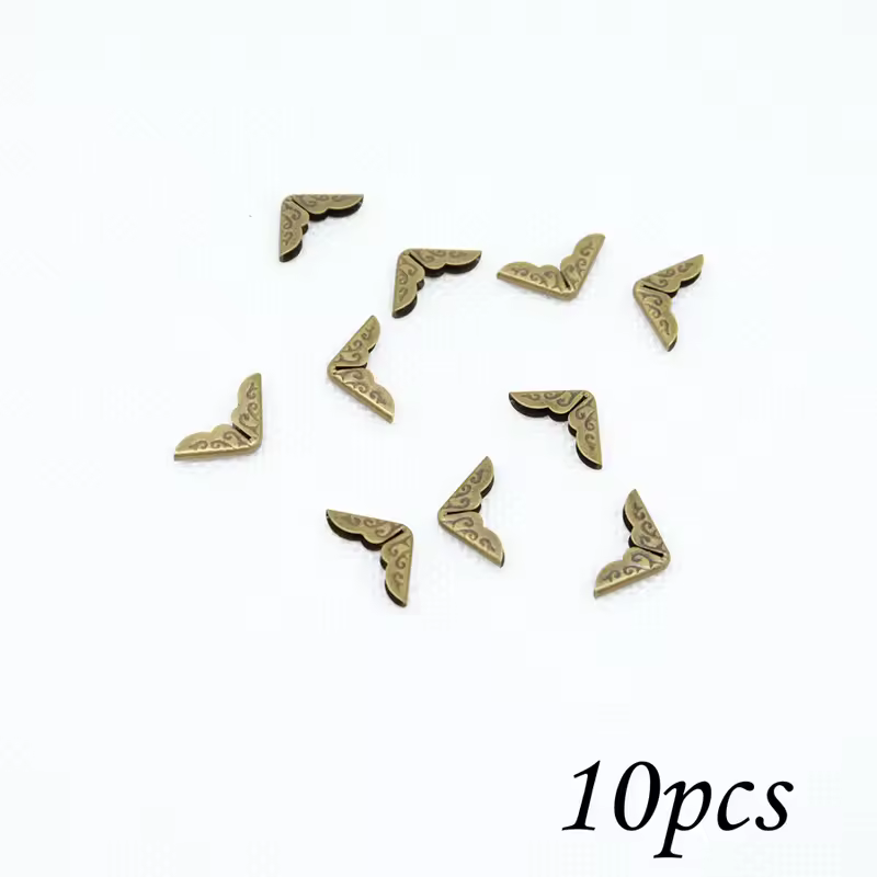 Notebook Metal-Edge Protection Bronze Decoration and TN Elastic Rubber Band for Protection Diary Accessories - Image 17