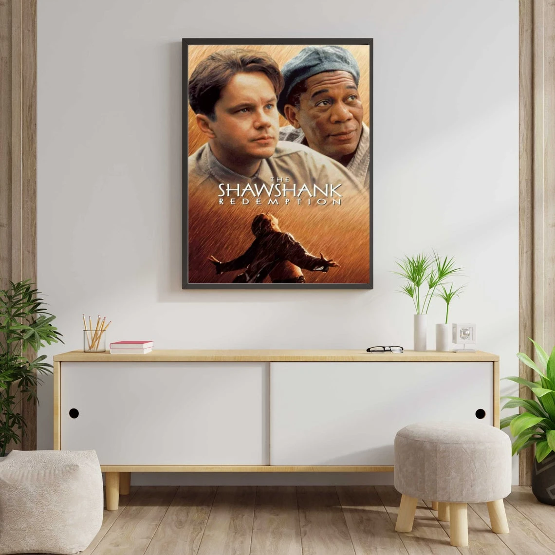 The Shawshank Redemption Movie Poster Home Wall Painting Decoration (No Frame)