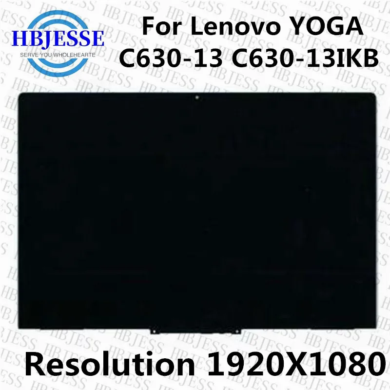 

Genuine For Lenovo Yoga C630-13 C630-13IKB 13.3" FHD 1080P LCD Display Assembly Touch Screen Digitizer Glass Panel Replacement