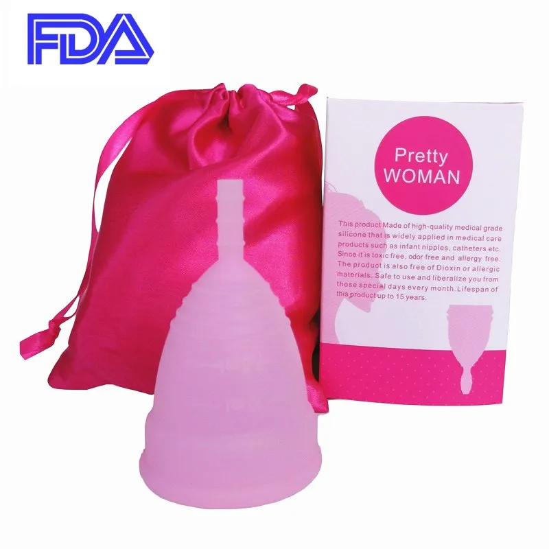 

Medical Grade Silicone Menstrual Cup Feminine Hygiene Copa Menstrual Lady Cup Period Cup Coppetta Mestruale Coupe Menstruelle