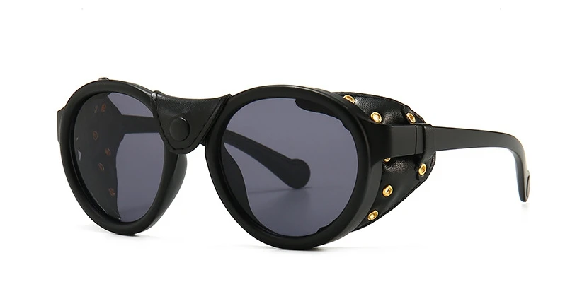 46311 Steam Punk Oval Winddicht Goggle Sonnenbrille Vintage Herren Damen Shades UV400 Vintage Brille – Detail 18