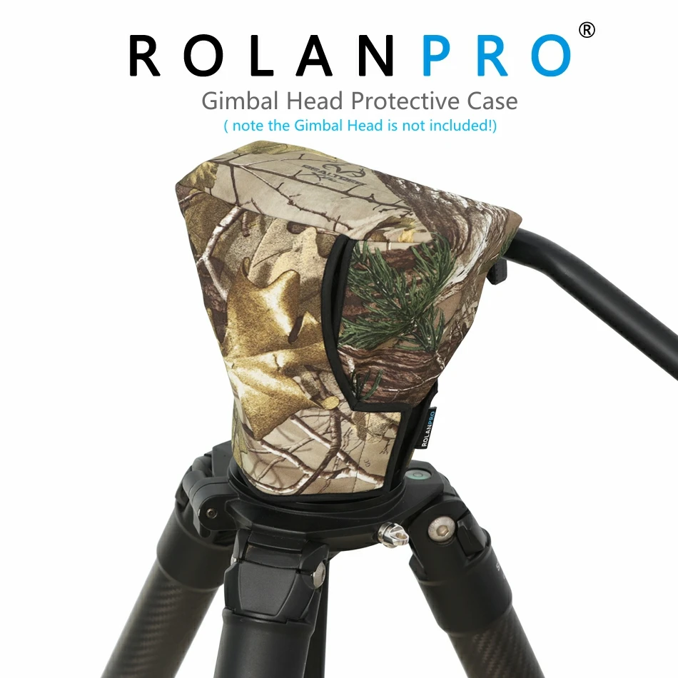 ROLANPRO Tripod Cloud Terrace Protective Cover For Sachtler FSB-8 FSB-8T/ FSB-10 /ACE XL Fluid Head Hydraulic Tripod Head Coat