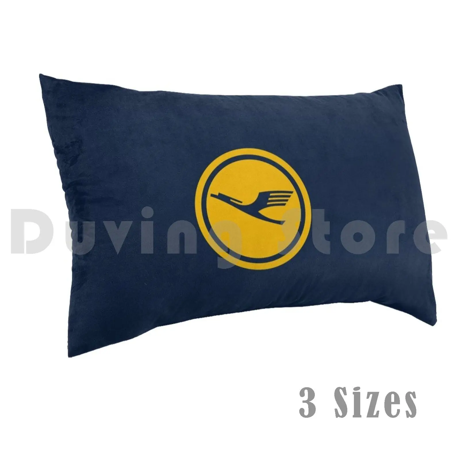 Lufthansa Pillow Case DIY 50*70 Lufthansa Aviation Jet Plane Pilot Captain Stripes Airways Boeing Airbus Airplane Runway