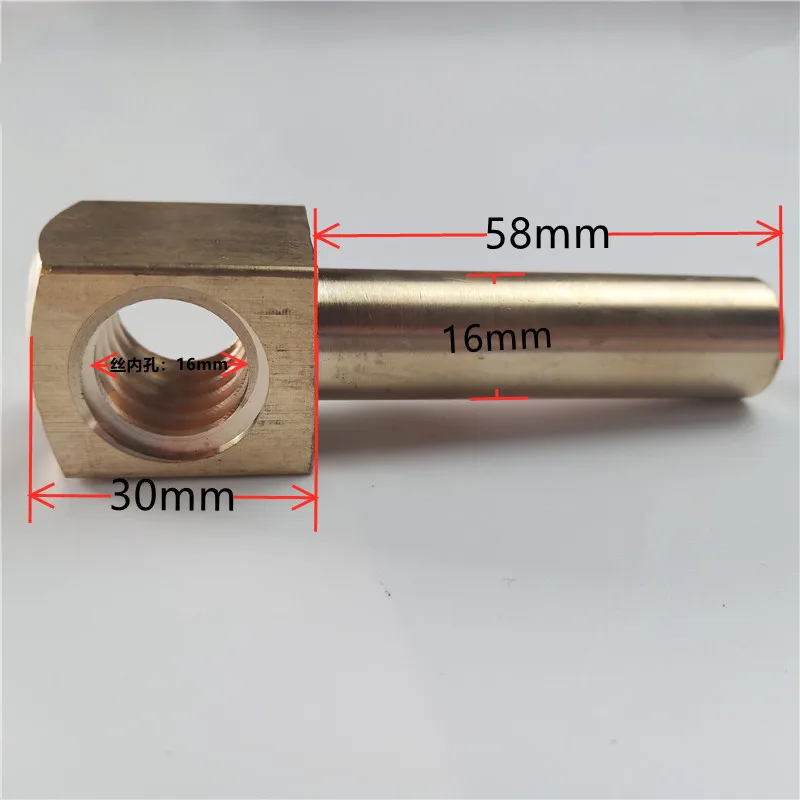 Accessoires pour machines à bois, scie de précision, panneau coulissant, table de levage d'écrou en cuivre, vis de levage