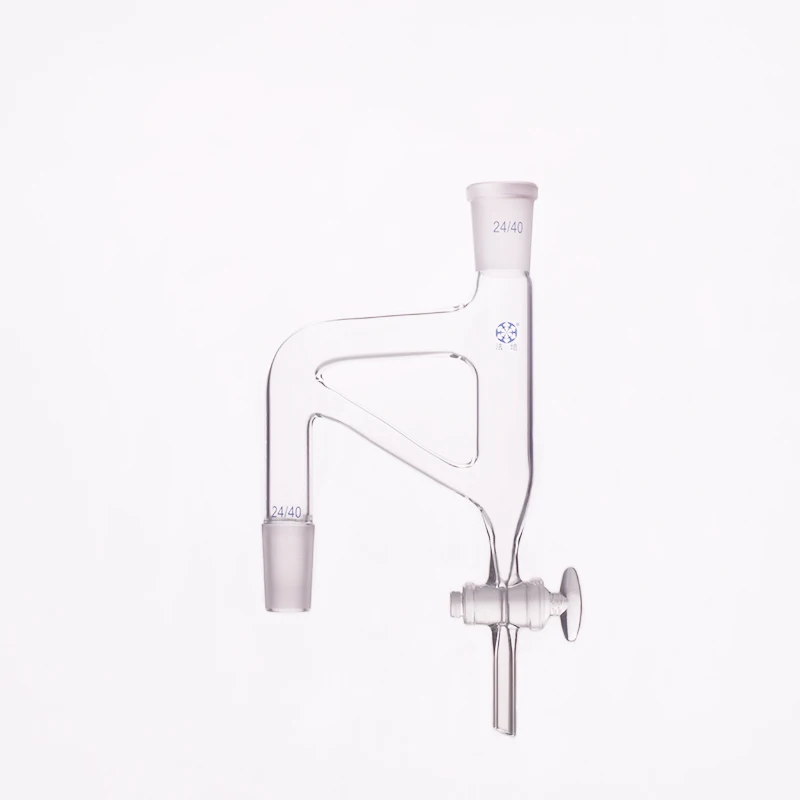 Oil Water reflux separator with glass piston valve 24/40,Oil Water Decanter Separator with Glass Stopper Distillation