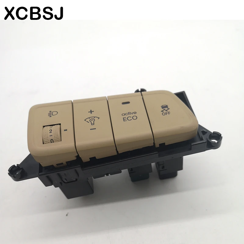 Lighting control variable resistance assembly OFF button ECO button switch FOR Hyundai Elantra MD 2012-2016